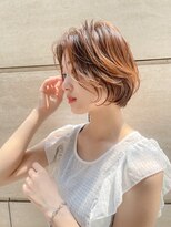 マイラ 銀座(myla)&nbsp;【佐伯】色気漂う大人のショートボブ