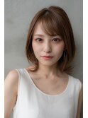 マロンベージュ/イルミナカラー/大人かわいい/20代30代40代