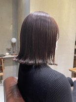 ヨーク(yoke.)&nbsp;ツヤ感重視の切りっぱなしボブ