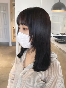 ザコーストバイネオリーブ 辻堂店(The coast by neolive) 顔周りウルフ風カット