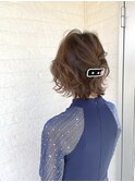 短い髪、ボブのヘアアレンジ・ヘアセット