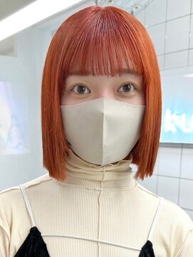 ウィコ 新宿(WICO) キャロットオレンジ☆[新宿駅/イメチェン/チェリーブラウン]