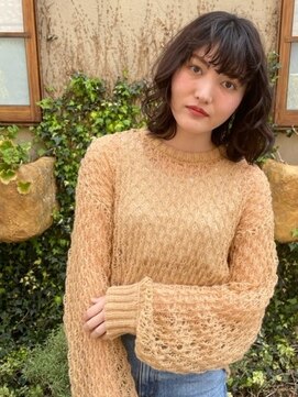 ラグジュアリーサロン ウィッシュ(Luxury Salon Wish) プリカール モードヘア 大人ガーリー チョコレート[調布/国領]