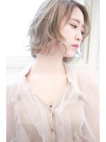 ラフィスヘアーヴィレ 福山店(La fith hair wille)&nbsp;【La fith】 ミルクティアッシュ×耳かけ