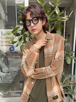 ノラキチジョウジ(NORA KICHIJOJI)&nbsp;ウルフボブロングレイヤー耳かけフェイスレイヤーレイヤーボブ