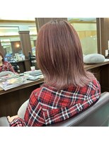 シャンプー ボーイ 宮崎柳丸店(SHAMPOO BOY) ケアブリーチ/ピンク