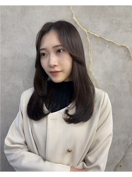 ロンドアヴァントゥス 池袋(Lond aventus) 韓国レイヤー/韓国風/ボブ/髪質改善/黒髪/ブリーチなし〔池袋〕