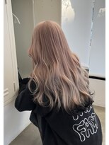 ノートエートル 西金沢(Nought etre)&nbsp;ミルクティーピンク×エンドカラー10代20代30代ハイトーンカラー