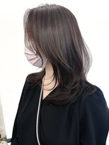 ジルブラン(JIL BLAN) ハイライトバレイヤージュダブルカラーショートカット30代40代