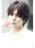 10代20代30代/カルマパーマ　センターパート　韓国パーマ