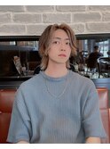 フェイスフレーミングセンターパート