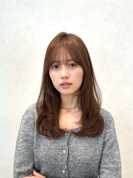 ジュネス 表参道(JYUNESU) レイヤーミディアムベージュブラウンマロン透明感10代20代30代