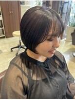 シャンプーボーイ セントラル 博多(SHAMPOO BOY central) 丸みショートボブ