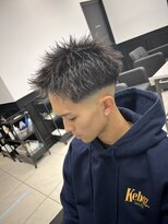 メンズラピス 栄店(Men's Lapis)&nbsp;メンズショートアップバンクツイストスパイラルスキンフェード