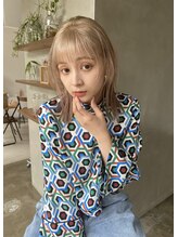 【pino. × ダブルカラー】やっぱりブリーチデザインは可愛い◎ハイセンスなデザインで誰もが憧れスタイル