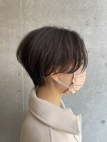 アッシュ 茗荷谷店(Ash)&nbsp;大人のショートカット　白髪ぼかしハイライト