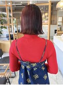 切りっぱなしボブ