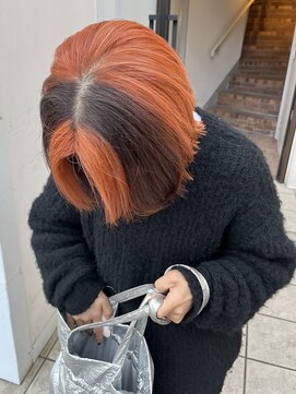 ジェスター(JESTER) 〈atsuno〉カチューシャカラーorange×brown