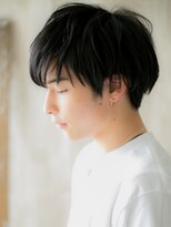グルーミングサロン バーバー キャッスル 北浦和西口(Grooming salon Barber Castle) 学生アースカラー斜めバング王道マッシュY北浦和