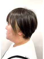 エムタニグチイプセ(M.TANIGUCHI ipse)&nbsp;レディースショート＋インナーブロンド