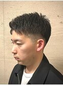 仙台 バーバー 七三分け