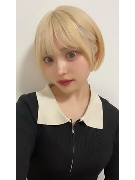 トッカ バイ ガレーラ(tocca by GALERA) ウェーブミディアムメルティカラー×レイヤーカット韓国[大宮]