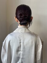 ジュール(JOULE'S)&nbsp;シニヨンタイトアレンジ