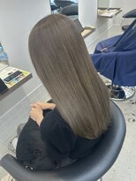 アニー 松戸(ANNI) ホワイトグレージュ/ミニウルフ/デジタルパーマ/チェリーブラウ