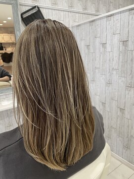 ショート/ハイライト/ロングレイヤー/髪質改善/円山/白髪ぼかし