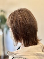 テーラヘアー 五井(TELA HAIR) ミディアム×ベージュ