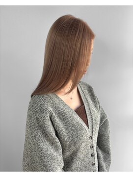 ヘアーメイク ラグズ(Hair Make Luxtz) ミルクティーベージュ/ハイトーン/ベージュカラー大人ガーリー