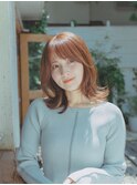ミディアムレイヤー30代/40代/50代ウルフ/レイヤー