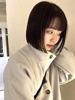 ニコ トウキョウ ヨコハマ(nico)&nbsp;ミニボブ/切りっぱなし/ボブ/縮毛矯正/タッセルボブ