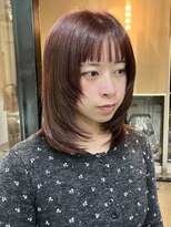 インデックスヘアー 錦糸町店(in'dex hair)&nbsp;[錦糸町/髪質改善］ラベンダーピンクカラー/韓国ヘア/レイヤー