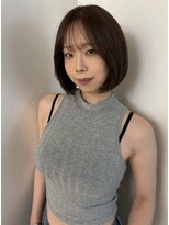 ローネス 銀座(LONESS)&nbsp;レイヤーボブくびれボブ内巻きボブタッセルボブ20代30代40代銀座