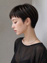 ロビー 青山(ROBBY)&nbsp;オン眉マッシュショート/コンパクトマッシュ/