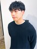 メンズカット+パーマ(ニュアンス、シャドウパーマ)+ケアトリートメント ￥9900
