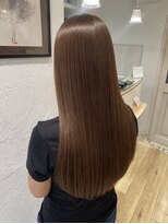エクリ シセイドウ 麻布十番店(equri×SHISEIDO)&nbsp;【麻布十番】ロングヘア×透明感グレージュカラー
