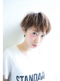 ウエットスタイリング×マニッシュショート