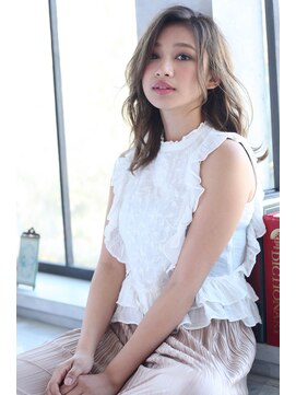 フォルテ ギンザ(FORTE GINZA) 【FORTE銀座】オトカジ♪透明感ミディアムで大人カジュアル