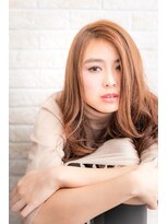 ソア 武蔵小杉(SOAR) 大人かわいい無造作カールとデザインカラー小顔ボブディ