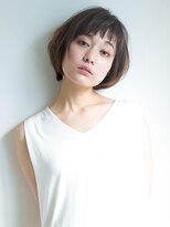 アンルポン(un.le.pont)&nbsp;【un le pont】ナチュラルショートボブ×大人カラー