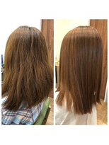 ヘアーグラン(Hair Gran.)&nbsp;縮毛矯正施術例