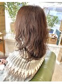 デジタルパーマでコテ巻き風に♪♪