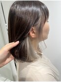 【憧れのシルバーアッシュ】イルミナカラーで作るインナーカラー