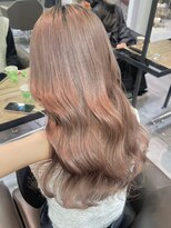 ベレーザ 渋谷(BELEZA)&nbsp;2383外国人風カラーミルクティーバニラベージュふんわりカール