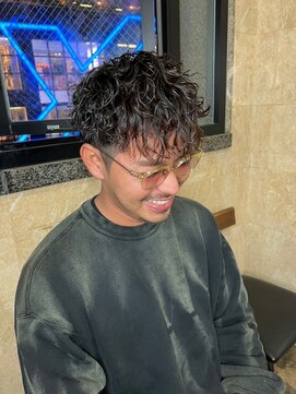 シエナ 渋谷(Siena) 【Siena渋谷】ツーブロックマッシュ×ツイストスパイラルパーマ