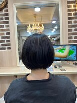 ロク 白楽(rocu)&nbsp;前髪/マチルダボブ/ピンクベージュインナー/グレージュ[白楽駅]