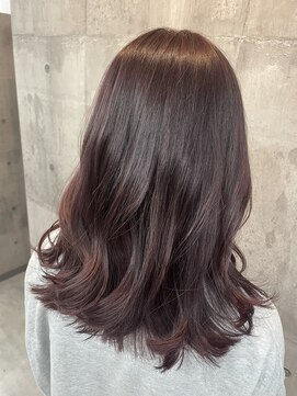 リティアンドビューティースタジオモッズシブヤ(LITTY&beauty studio M.O.D shibuya) #ラベンダー#ピンクラベンダー#暖色カラー#イルミナカラー