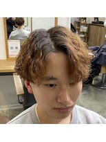 エル(EL by green)&nbsp;【RYUYA】マッシュセンターパート×ツイストスパイラルパーマ